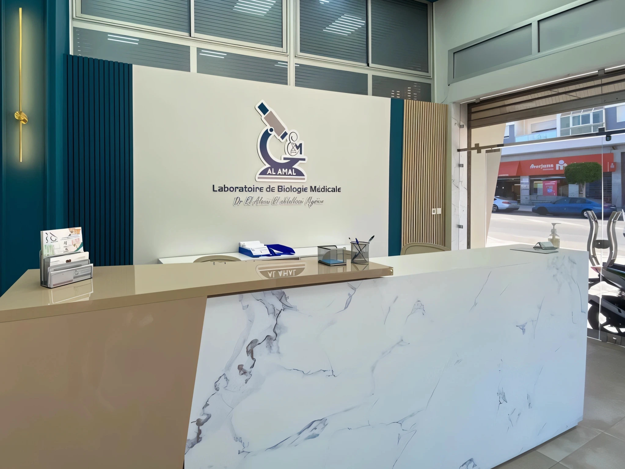 AL AMAL Laboratory Interior